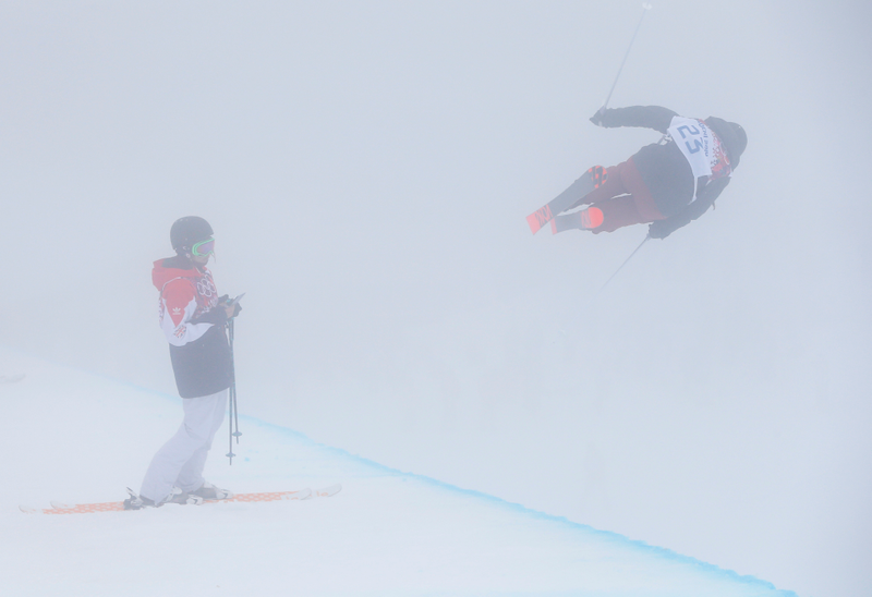 Illustration for article titled Sochi Organizers Attempt To Clear Fog With Giant Fans